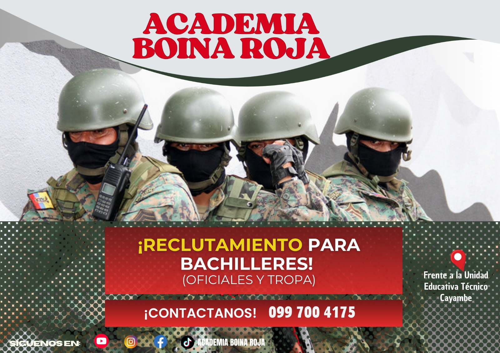 RECLUTAMIENTO BACHILERES
